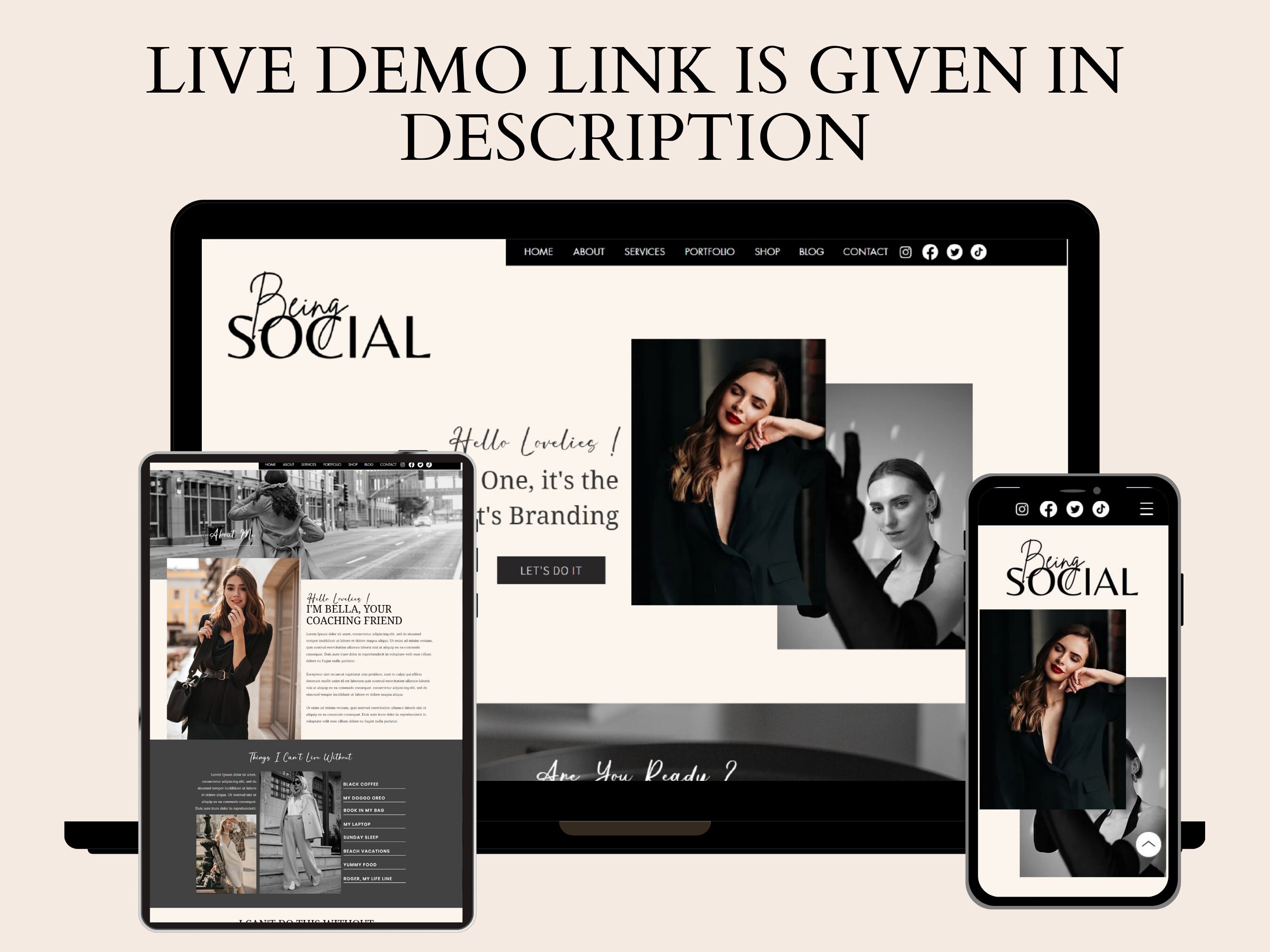 Wix Website Template Coaching Website Template Wix Social Media Wix Website Template Coaching Website Template Wix Social Media