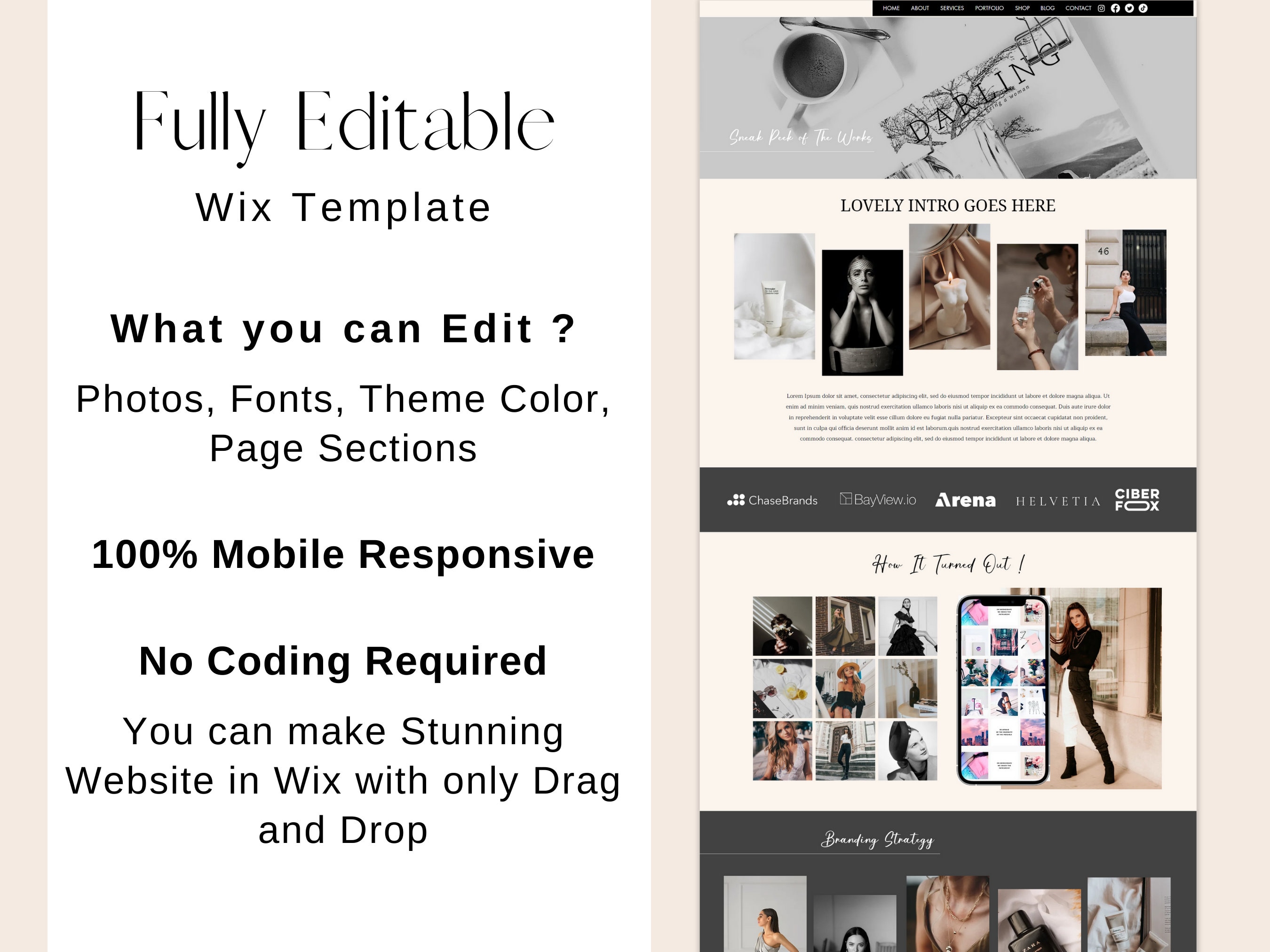 Wix Website Template Coaching Website Template Wix Social Media Wix Website Template Coaching Website Template Wix Social Media