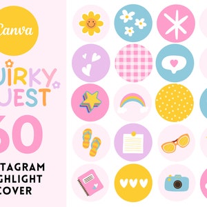 Colorful Instagram Highlight Covers, Pastel Instagram Story Icons, Pink Instagram Story Highlight Covers, Cute Social Media Highlight Icons
