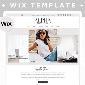 Wix Website Template, Coaching Website Template, Blogger Website Theme, Wix Website Design, Ecommerce Theme, Wix Shop, Online Store Website