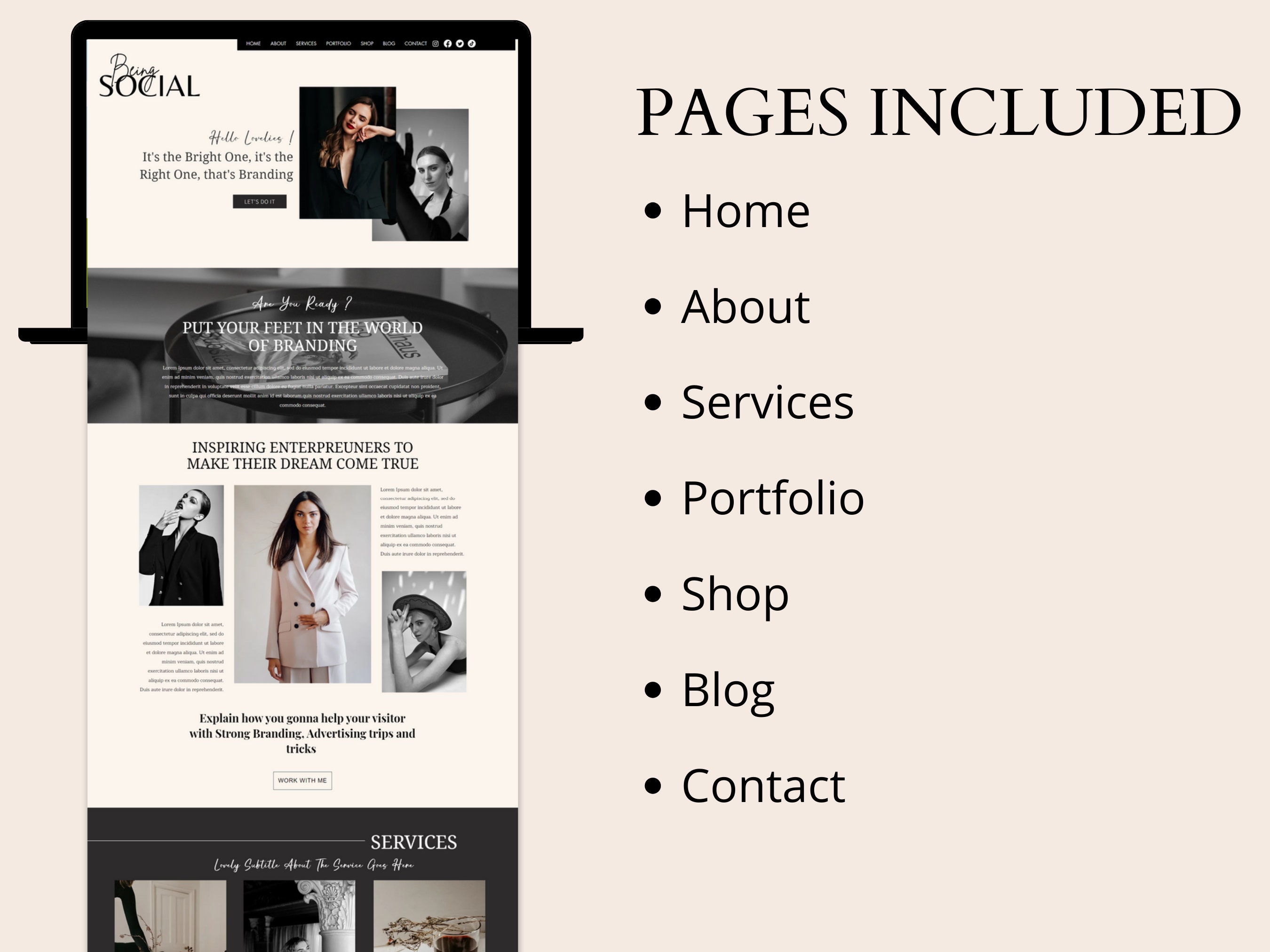 Wix Website Template Coaching Website Template Wix Social Media Wix Website Template Coaching Website Template Wix Social Media