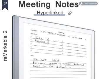 Remarkable Meeting Notes Template Remarkable 2 Template Meeting