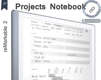 reMarkable Projects Notebook