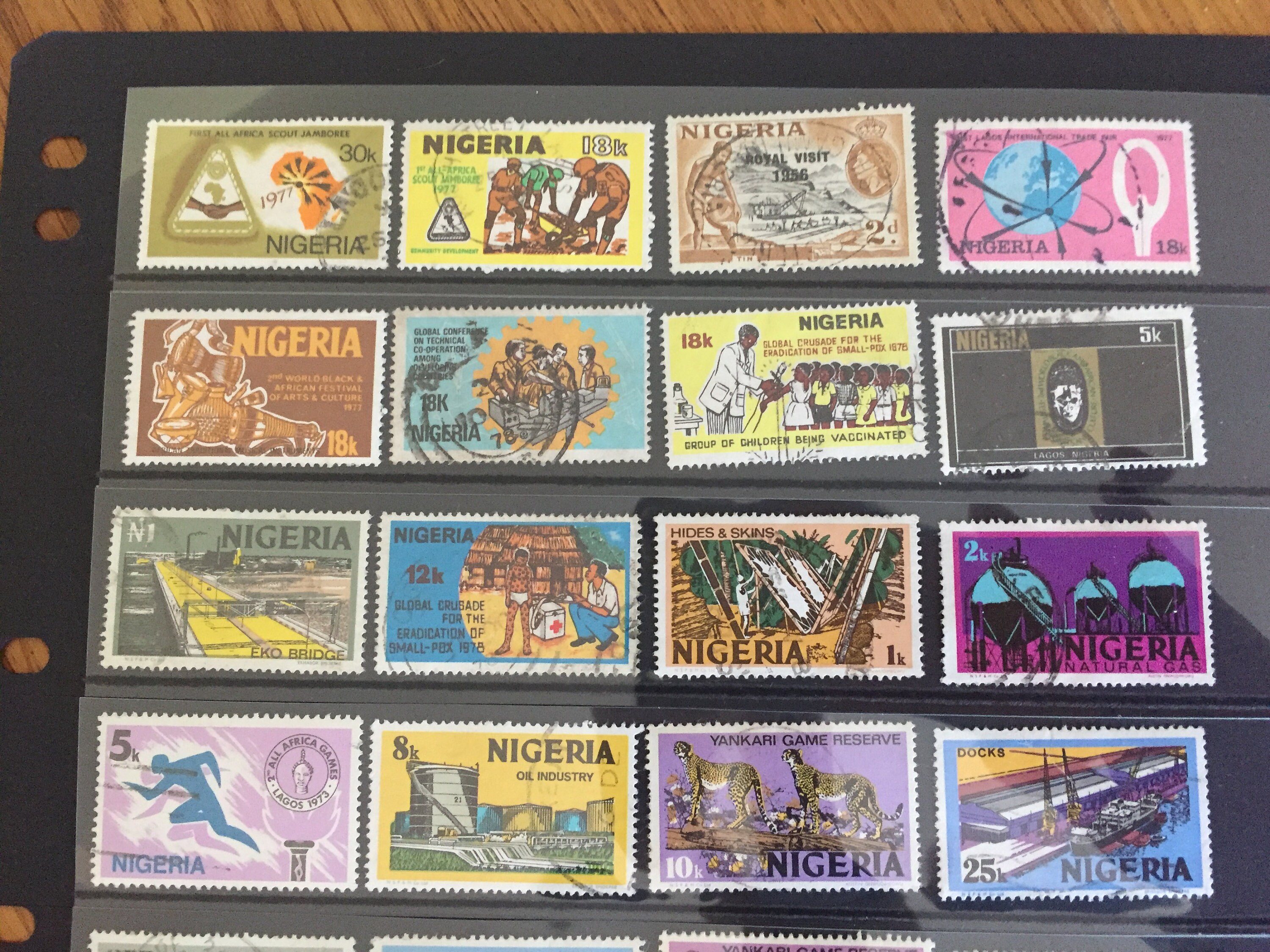 Collection of Nigeria stamps from 1960S all in used condition Etsy