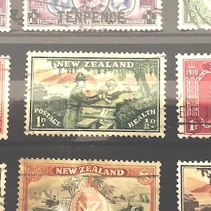 1930s to 1940s New Zealand stamps including centennial, Jubilee issue etc