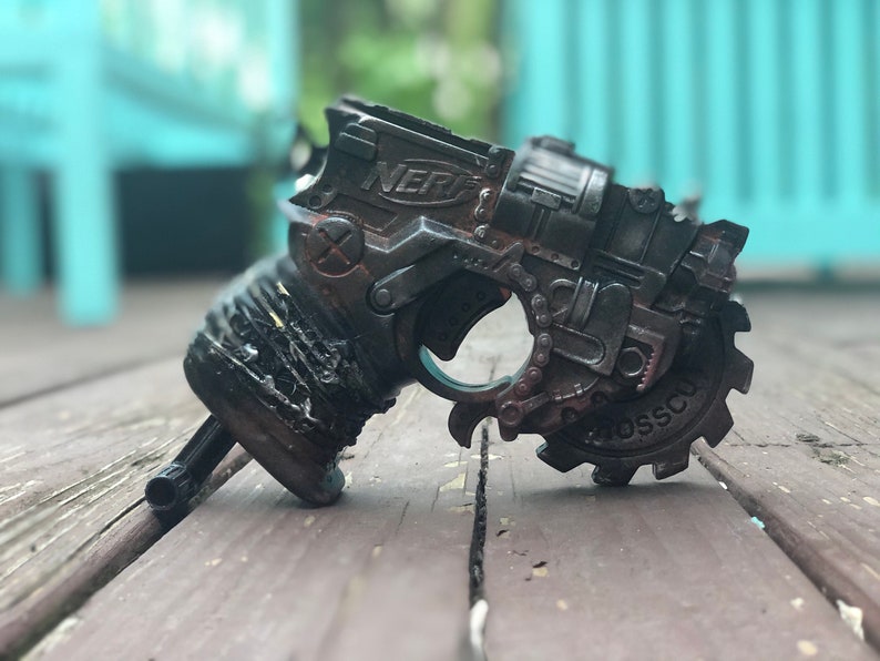 Custom Nerf Gun: Zombie Strike Crosscut Blaster | Etsy