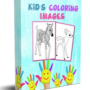Libro da colorare per bambini digitali