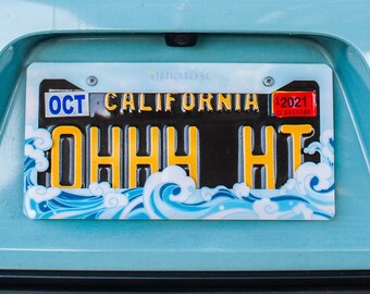 Anime License Plate Frame Etsy