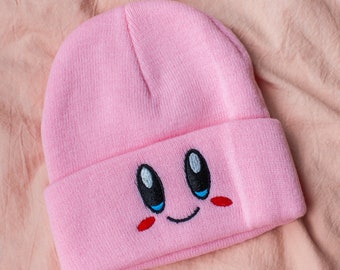 Embroidered Warm Winter Hat Cuff Knit Cap Eat Sleep Anime Beanie for Men Women Embroidered Warm Winter Hat Cuff Knit Cap Eat Sleep Anime Beanie for Men Women
