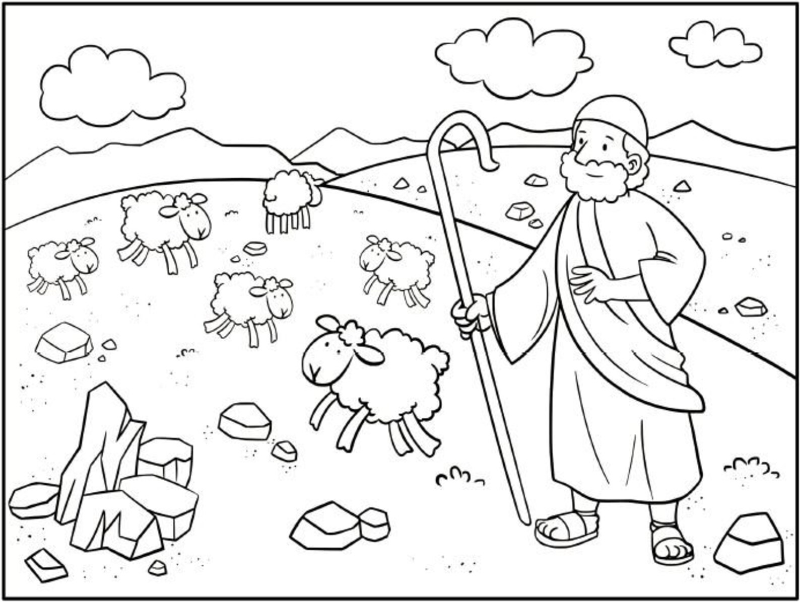 100 Bible Themed Coloring Pages - Etsy
