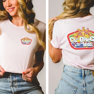 Chi Omega Graphic T-Shirt | Summer Sol | Chi Omega Everyday | Chi Omega Apparel | Cute Sorority Apparel | Sorority Shirt | Big Little Gift