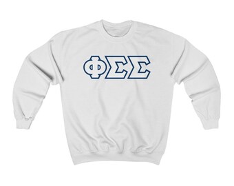phi sigma sigma letter shirts