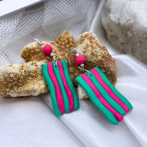 Polymer Clay Bubblegum Earrings