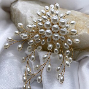 Faux Pearl Delicate Brooch image 8