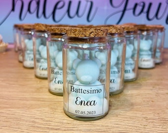 Candela per battesimo, compleanno, candela per baby shower, regali per gli ospiti, candela per rivelare il genere