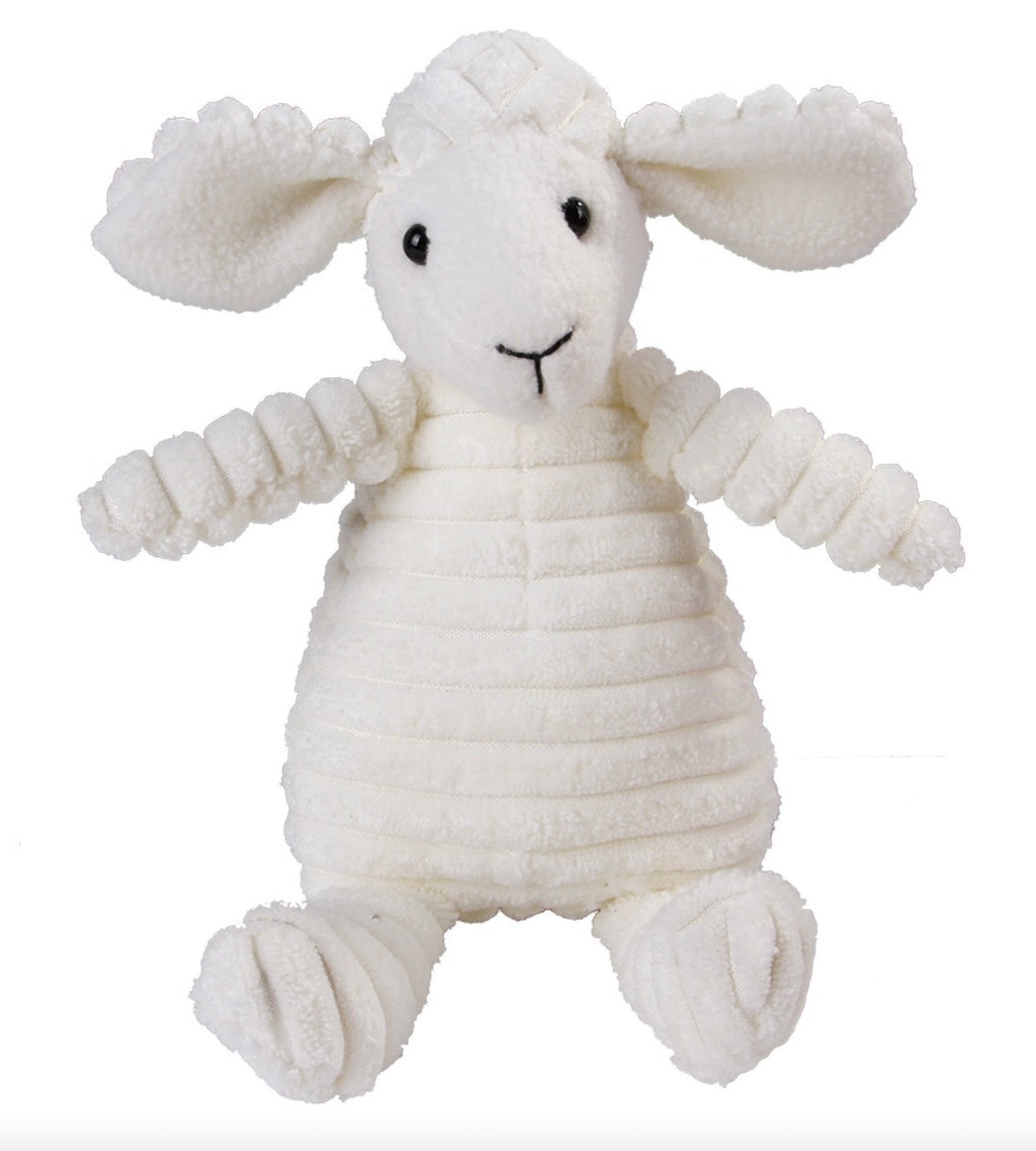 Corduroy Lamb Dog Toy with Squeaker Etsy