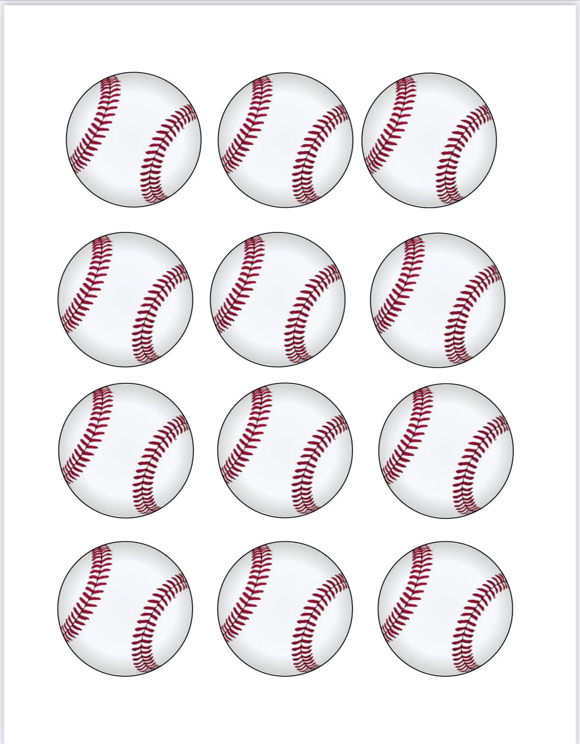 Baseball Cupcake Toppers Printable Printable Templates Baseball Cupcake Toppers Printable Printable Templates