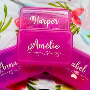 Personalized pencil box, Kid Pencil box, school box, Crayon box