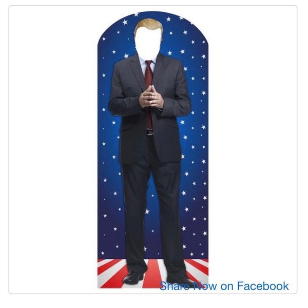 Donald Trump Stand-In Cardboard Cutout