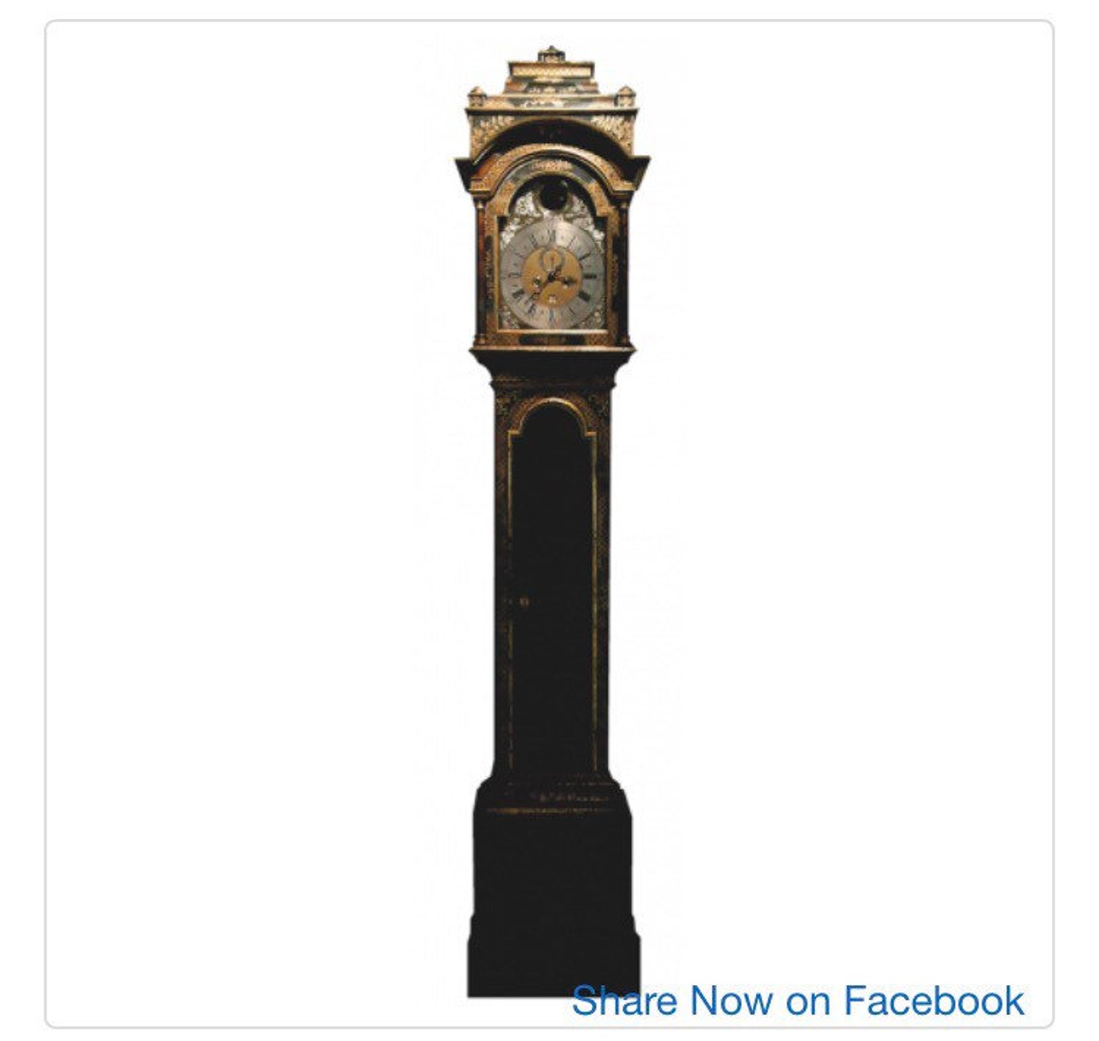 1700S Grandfather Clock Cardboard Cutout FREE SHIP Etsy