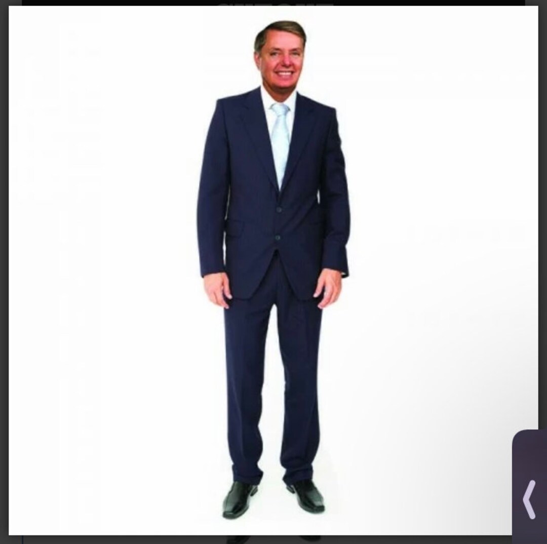 Lindsay Graham Life Size Cardboard Cutout Etsy