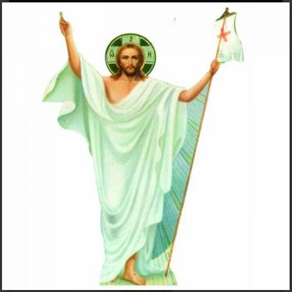 Jesus Cardboard Cutout Etsy