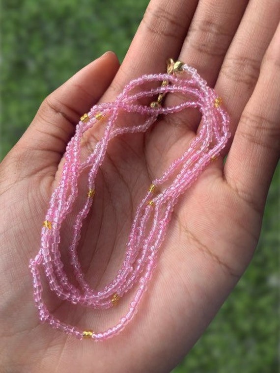 𝒞𝒶𝓇𝓃𝒶𝓉𝒾ℴ𝓃 Waist Bead w/ Clasp Made to Order Etsy