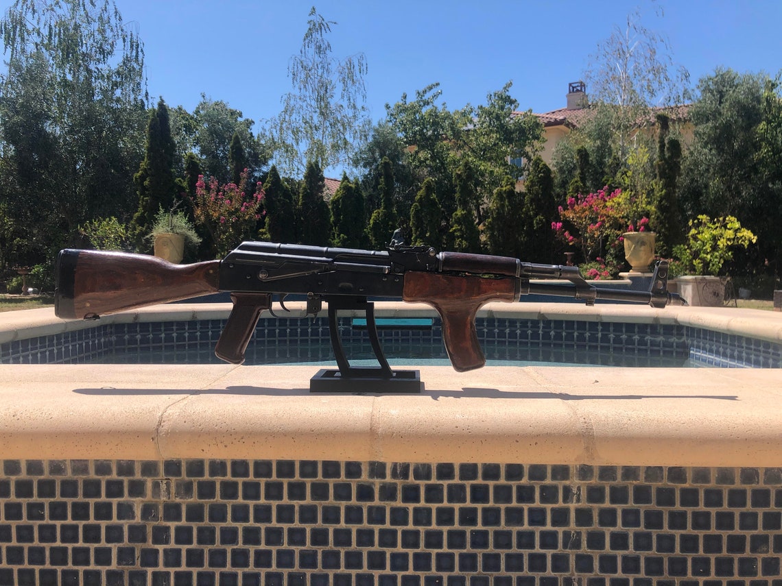AK47 Rifle Display Stand STAND Only Fits Airsoft and real | Etsy