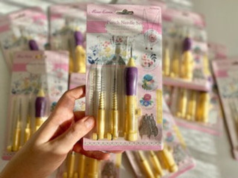 Punch Needle, 3 Size Mina Carin Needle Etsy