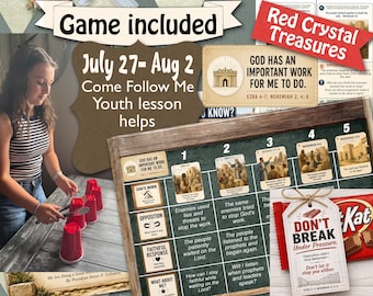 July 27- Aug 2, Come Follow Me, Youth lesson helps