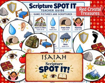 Isaiah 25, Scripture "Spot It" game