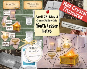 April 27- May 3, Come Follow Me youth lesson helps, puzzle, tabernacle, interactive learning