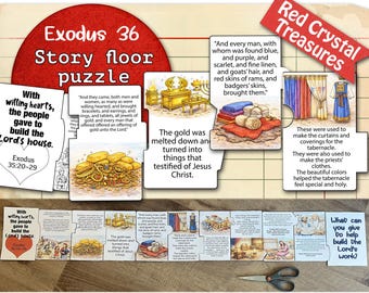 Exodus 36, Story floor puzzle
