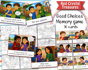 Good choices: Memory game, Come Follow Me Primary June 22-28
