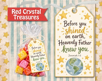 Before you shined on earth, Heavenly Father knew you. Jeremiah 1:5