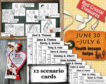 June 30-July 6, LDS Youth lesson helps, Sunday School