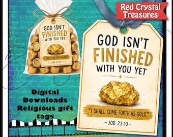 God isn't finished with you yet. "I shall come forth as God" Job 23:10