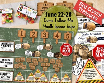 Del 22 al 28 de junio, material didáctico para jóvenes de Ven, sígueme, Rey David. 2 Samuel 11-12