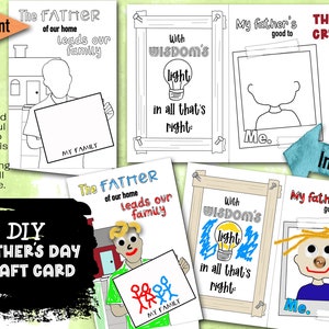 Tarjeta artesanal para el Día del Padre (DIY), canción de la Primaria SUD