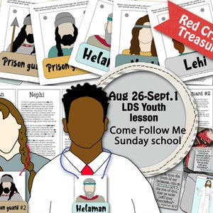 Sept 1, LDS Come Follow Me Youth Lesson, by the Red Crystal - Etsy
