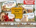 11-piece floor puzzle, tells the story of Isaiah 1: 2-4, 16-19