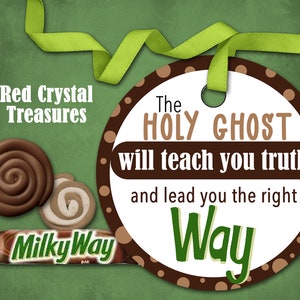 Holy Ghost Religious gift tag, Milk Way image 1