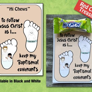 Hi Chews Baptismal Covenant Gift Tag