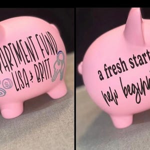 Piggy bank- Customizable