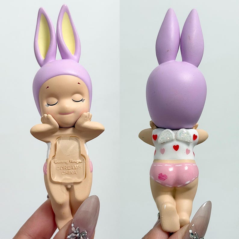 Authentic Sonny Angel Hippers - Handmade, Customs, Phone Accessory & Decor dreaming rabbit