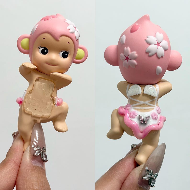 Authentic Sonny Angel Hippers - Handmade, Customs, Phone Accessory & Decor cb monkey