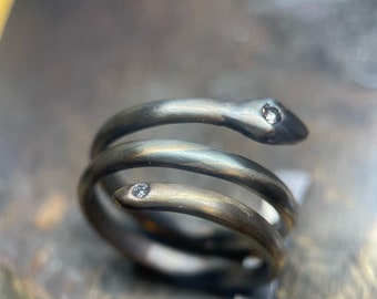 Serpiente Mokume Gane