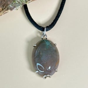 ¡Collar de ágata hecho a mano con amor para esa persona especial!