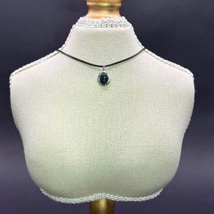 Celebrate Milestones in Style: Unique Jade Jewelry for Protection on Trendy Black Cord Choker