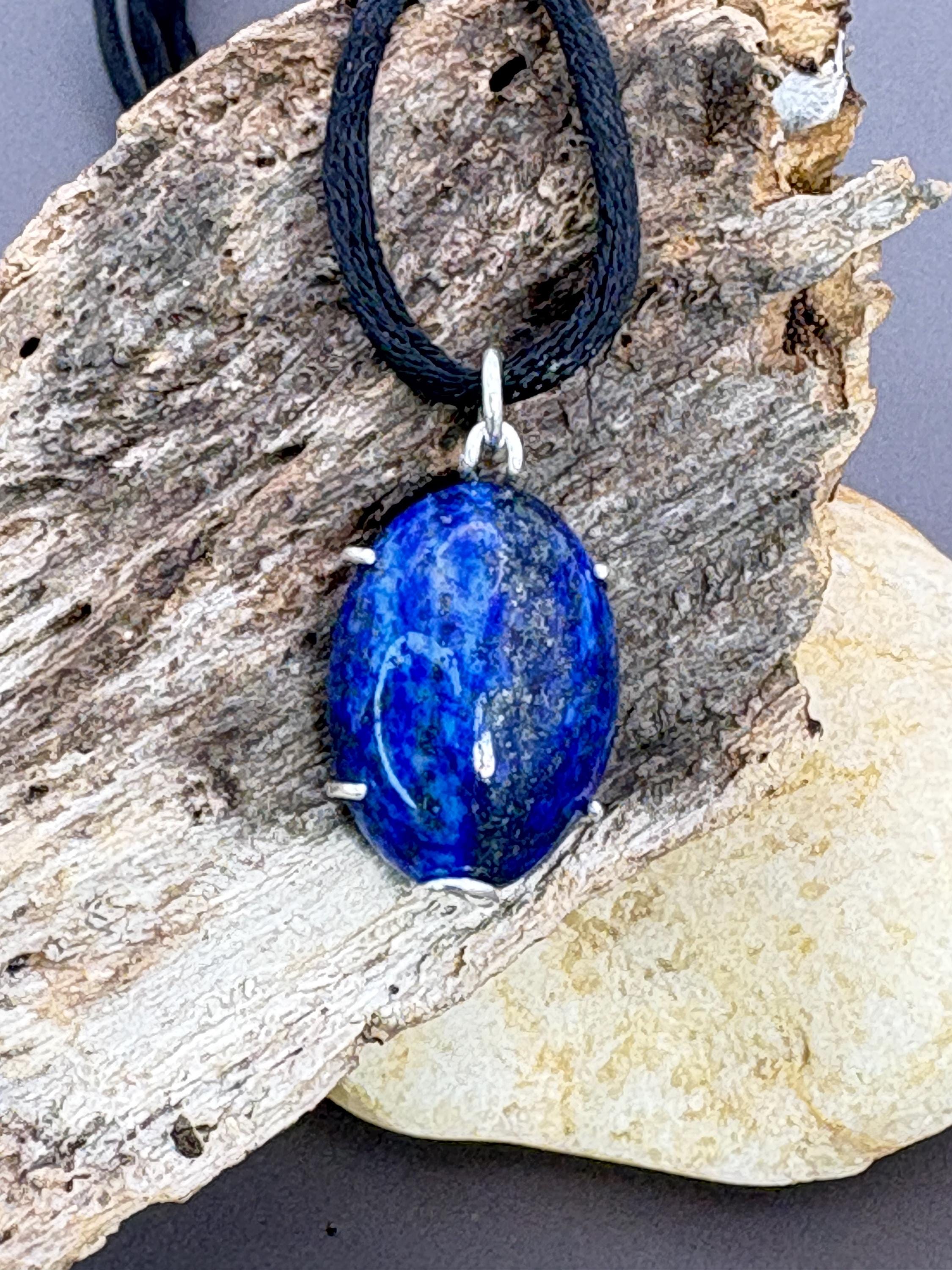 Lapis Lazuli Y2K  best friend mom necklace 25th 30th 40th birthday gift friendship necklace